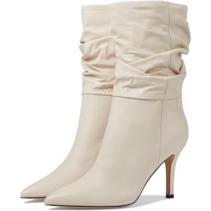 imageNine West Womens Slouch Mid Calf BootCream Leather