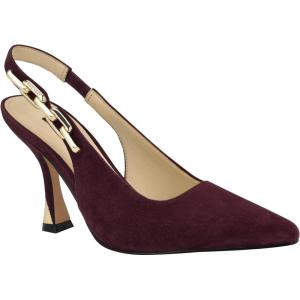 imageNine West Womens Veroni PumpBurgundy Suede 600
