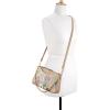 imageNine West Harland Converible Crossbody Shoulder BagFloral LogoKhaki