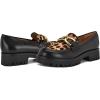 imageNine West Womens Gables LoaferBlackLeopard Multi 001