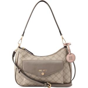 imageNine West Caireann Shoulder BagBeige LogoFlint
