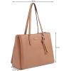 imageNine West Eris 3 Comp CarryallClay