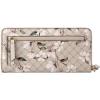 imageNine West Lockup 9 Zip Around Wallet with WristletFloral Logo Milk