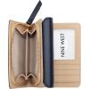 imageNine West Womens Caireann French Wallet Deisgner Black Tote Sling Purse Handbag Trend Shoulder BagChambray LogoNavy