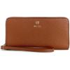 imageNine West Lockup 9 Zip Around Wallet with WristletSaddle Tan