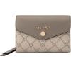 imageNine West Womens Caireann French Wallet Deisgner Black Tote Sling Purse Handbag Trend Shoulder BagBeige LogoFlint