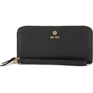 imageNine West Lockup 9 Zip Around Wallet with Wristlet
