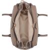 imageNine West Lille Triple Compartment SatchelDark Mushroom