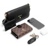 imageNine West Peaches Mini Crossbody FlapBlack