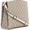 imageNine West Siera 3 Compartment CrossbodyBeige LogoMilk