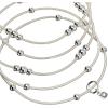 imageNine West quotClassicsquot Trio Stretch BraceletSilver Tone
