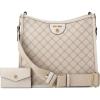 imageNine West Brice Crossbody Bag with Card CaseMushroom Logo Milk