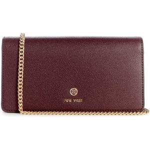 imageNine West Lockup 9 Phone Chain CrossbodyMerlot