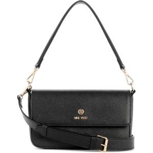 imageNine West Siera Flap Shoulder BagBlack