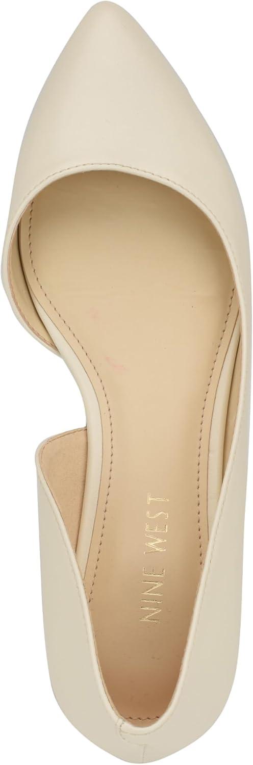 imageNine West Womens Saige Ballet FlatCream 151