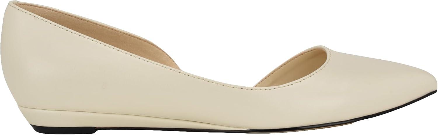 imageNine West Womens Saige Ballet FlatCream 151