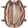 imageNine West Anders CarryallMocha Logo Mahogany