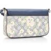 imageNine West Bowie Mini Flap CrossbodyNavy Floral Logo