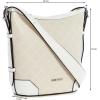 imageNine West Brooklyn Crossbody BucketCream Logo