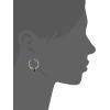 imageNine West Womens Small Slider Hoop Clicktop Earrings Tri Tone