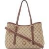 imageNine West Anders CarryallMocha Logo Mahogany