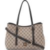 imageNine West Anders CarryallNatural Logo Black