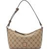 imageNine West Anders Shoulder BagMocha Logo Mahogany