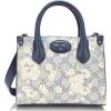 imageNine West Archy Mini SatchelNavy Floral Logo