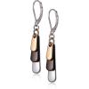 imageNine West Womens Shaky Drop Leverback Earrings Tri Tone