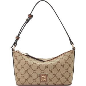 imageNine West Anders Shoulder BagMocha Logo Mahogany