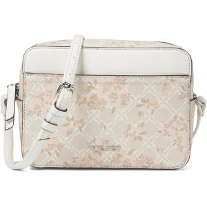 imageNine West Bowie Mini Camera CrossbodyMilk Logo Floral