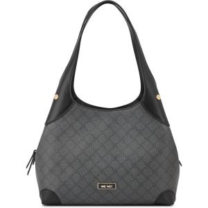 imageNine West Eamon Triple Compartment Shoulder BagOnyxlogo