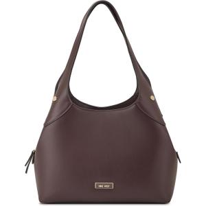 imageNine West Eamon Triple Compartment Shoulder BagRaisin