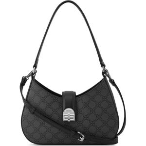 imageNine West Gelina Mini Shoulder BagJet Black Logo