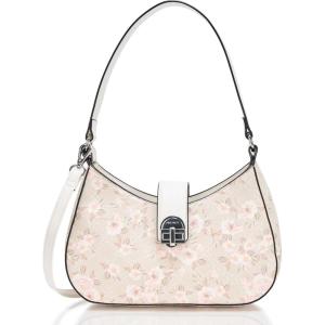 imageNine West Gelina Mini Shoulder BagMilk Logo Floral