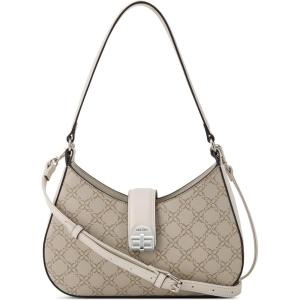 imageNine West Gelina Mini Shoulder BagMushroom Logo Milk
