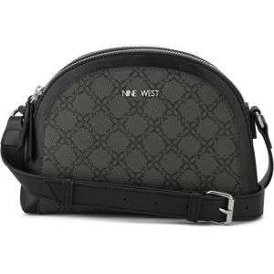 imageNine West Gertrude Mini 3 Comp Dome XbdyJet Black Logo