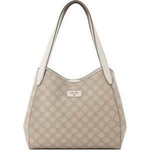 imageNine West Kitt 3 Comp CarryallMushroom Logo Milk