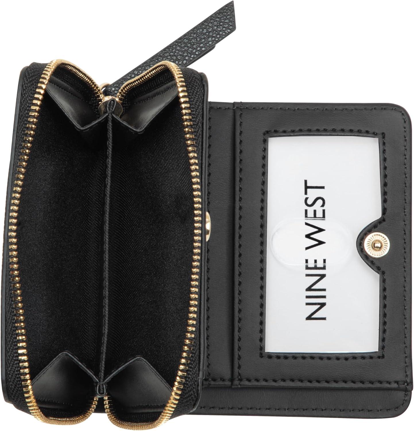 imageNine West Mary Small Zip AroundBlack