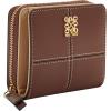 imageNine West Paxtin Small Zip Around WalletMahogany