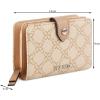 imageNine West Womens Norah SLG French WalletLight Khaki Logo