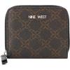 imageNine West NORAH SLG SMALL ZIP AROUNDBrown Logo Black