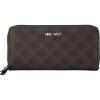 imageNine West Norah SLG Large Zip AroundBrown Logo Black