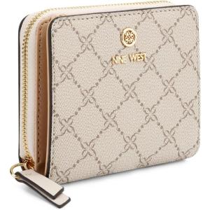 imageNine West Lockup 9s Small Zip Around Wallet