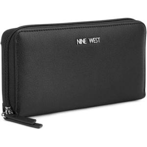 imageNine West Norah SLG Large Zip AroundBlack