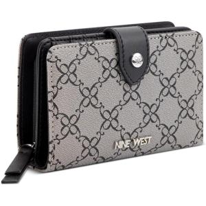 imageNine West Womens Norah SLG French WalletGranite Logo