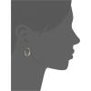 imageNine West Womens Hoop Earrings Gold Tone