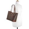 imageNine West Piera 2 in 1 ToteBrown Logo Mahogany