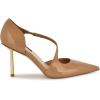 imageNine West Womens Dolen PumpLt Maple24Premiere Must Lux85