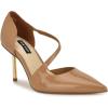imageNine West Womens Dolen PumpLt Maple24Premiere Must Lux85